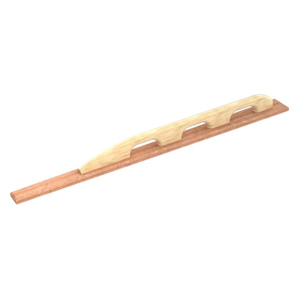 Bon® - 44-1/2" x 3-1/2" x 3/4" Square End Redwood Tapered Darby with Triple Loop Handle