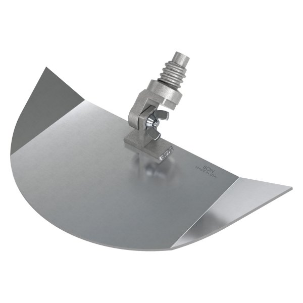 Bon® - 12" x 7" Aluminum Concrete Chute Scraper