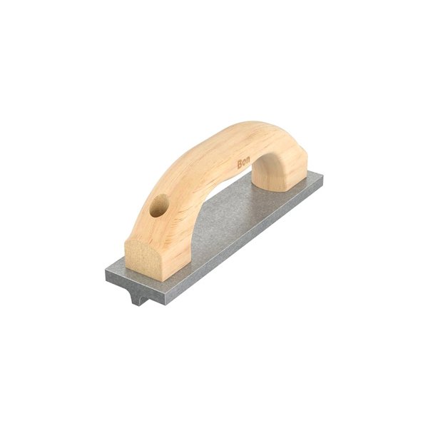 Bon® - 8" x 2" Square End Magnesium Handicap Ramp Hand Float with Wood Handle