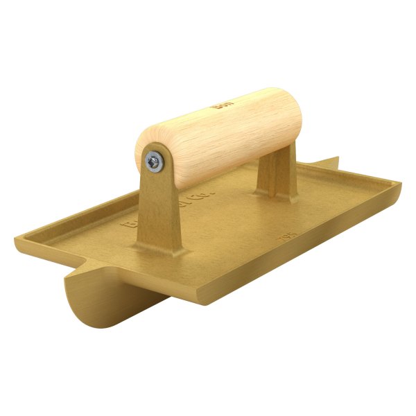 Bon® - 8" x 4-1/2" Bit 1/2" x 1" Bronze Bi-Directional Concrete Groover with Wood Comfort Grip Handle