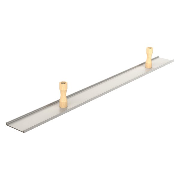 Bon® - 42" x 4-7/8" Square End Aluminum Double Notch Darby with 2 Knobs