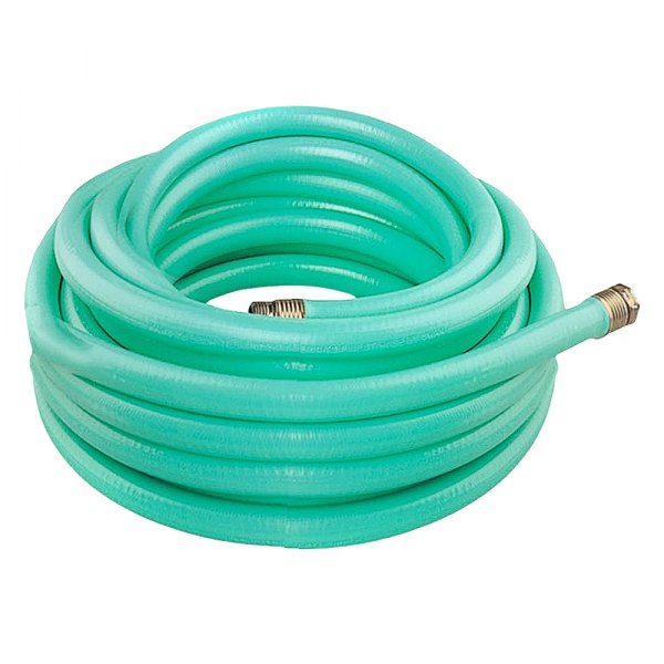 Bon® - Gilmour™ 3/4" x 50' Rubber Green Premium Reinforced Water Hose with Solid Brass Coupling