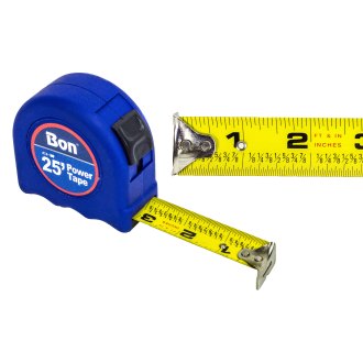 Tape Measures  Metric, SAE, Fraction, Linear, Soft, Closed Case, 19mm 