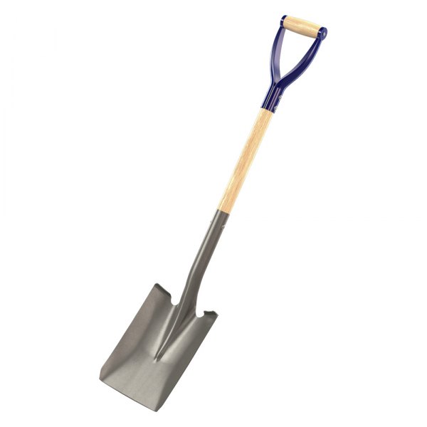 Bon® - Square Shovel with 27" D-Grip Wood Handle