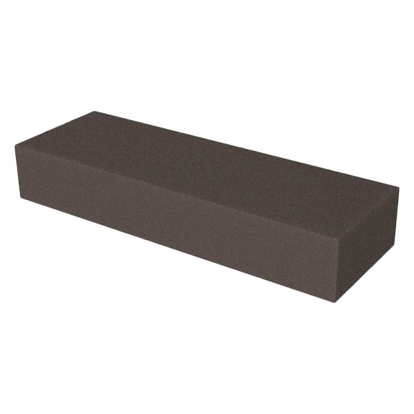 Bon® - 6" x 2" x 1" 120 Grit Black Silicon Carbide Rub Brick