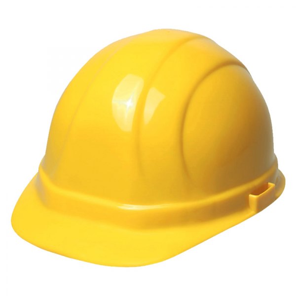 Bon® - 6-1/2" to 8" Polyethylene Yellow Cap Style Hard Hat