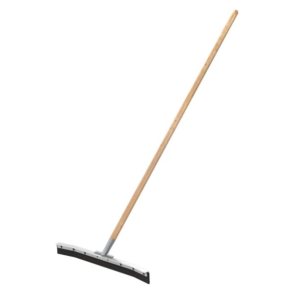 Bon® - 24" Curved Floor Squeegee with 5' Wood Handle