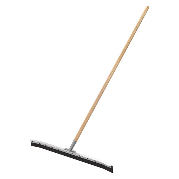 Bon® - 36" Curved Floor Squeegee with 5' Wood Handle