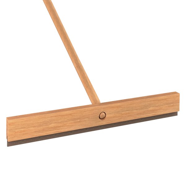 Bon® - 24" Straight Wood Block Squeegee with 5' Wood Handle