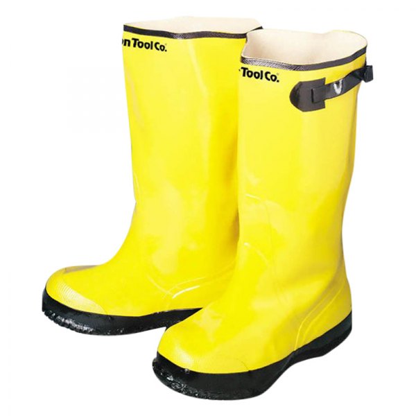 Bon® 14-716 - 16 Size Rubber Yellow Overshoe Rain Boots - TOOLSiD.com