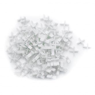 Bon® - 300 Pieces 1/16" x 1/8" Cross Pattern Tile Spacers