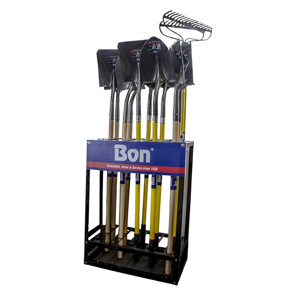Bon® - Long Handle Tool Set Rack with 35-1/2" Straight Wood Handle