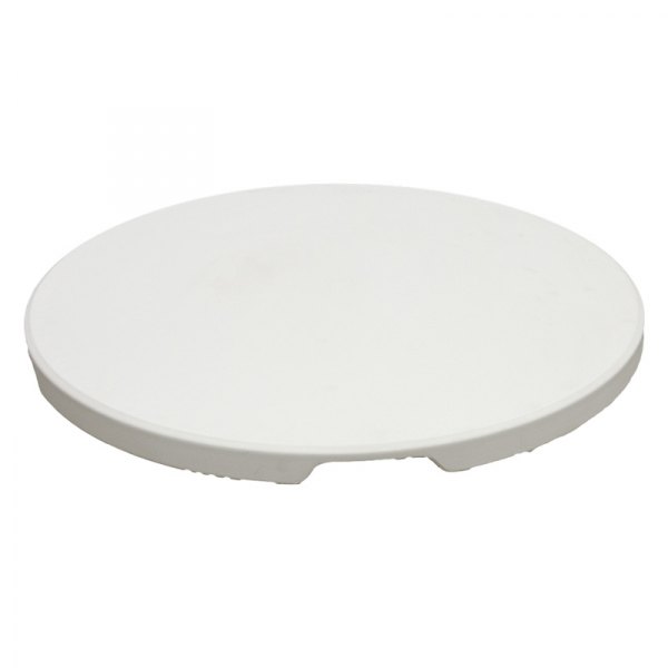 Bon® - 31" White Round Polyethylene Mortar Board