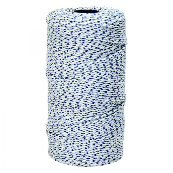 Bon® - Blue Bayou™ #24 685' Blue/White Braided Flecked Nylon Mason Line