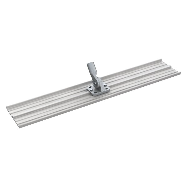 Bon® - 42" x 8" Square End Magnesium 2-Hole Bull Float with Threaded Universal Bracket