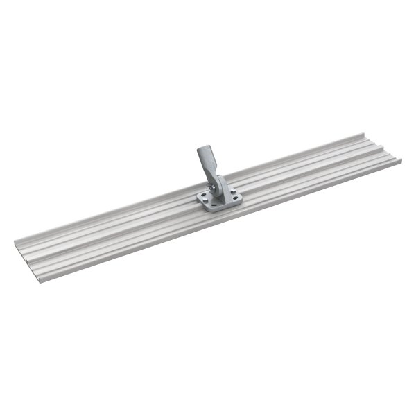 Bon® - 48" x 8" Square End Magnesium 2-Hole Bull Float with Threaded Universal Bracket