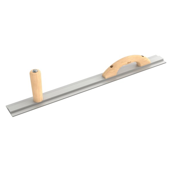 Bon® - 30" x 3-1/8" Square End Magnesium Darby with Wood Handle and Knob