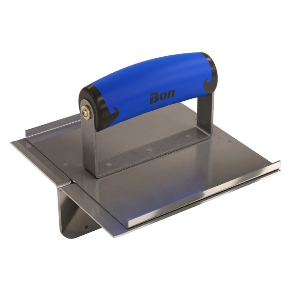 Bon® - 6" x 6" Bit 1/8" x 2" Stainless Steel Concrete Deep and Thin Groover with Plastic Comfort Wave Handle