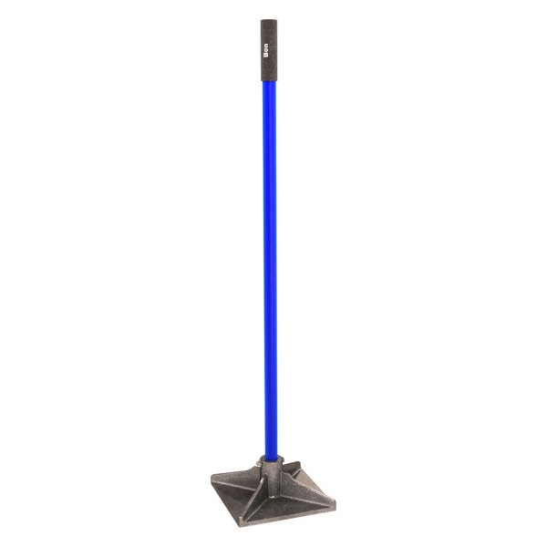 Bon® - 10" x 10" Steel Dirt Tamper with 4' Bolted Steel Handle