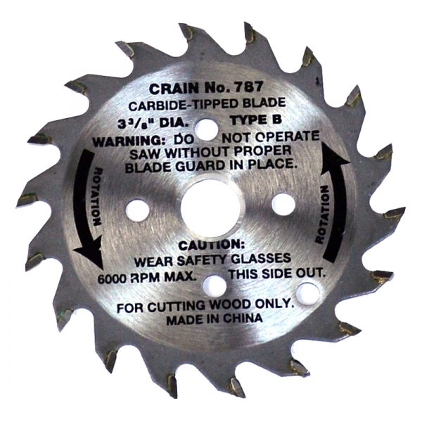 Bon® - Crain™ 3-3/8" 18T Circular Saw Blade