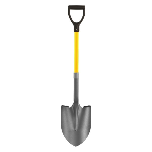 Bon® - Round Shovel with 27" D-Grip Fiberglass Handle