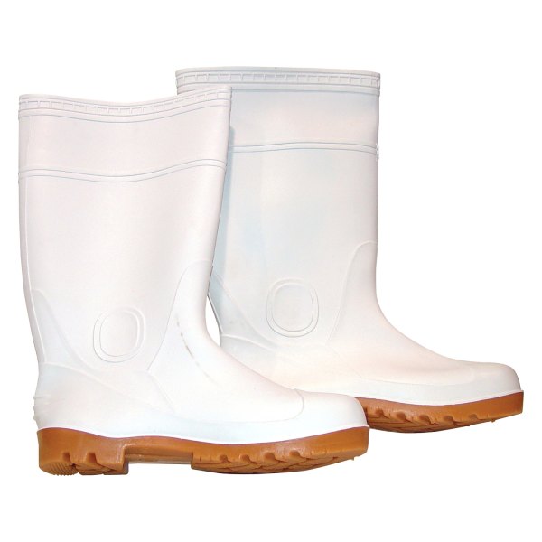 Bon® - 11 Size Rubber White Concrete Placer Rain Boots