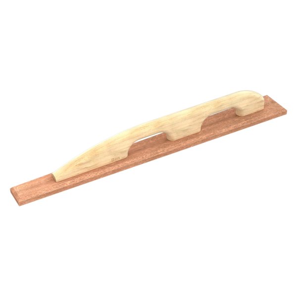 Bon® - 30" x 3-1/2" x 3/4" Square End Redwood Tapered Darby with Double Loop Handle