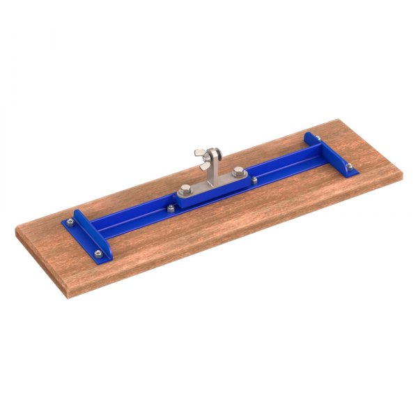 Bon® - 24" x 7-1/4" Square End Wood Bull Float with Clevis Bracket