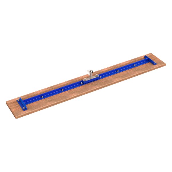 Bon® - 48" x 7-1/4" Square End Wood Bull Float with Clevis Bracket