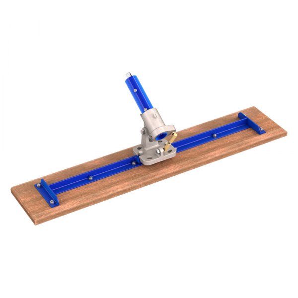 Bon® - 36" x 7-1/4" Square End Wood Bull Float with Rock'N'Roll™ Adjustable Bracket
