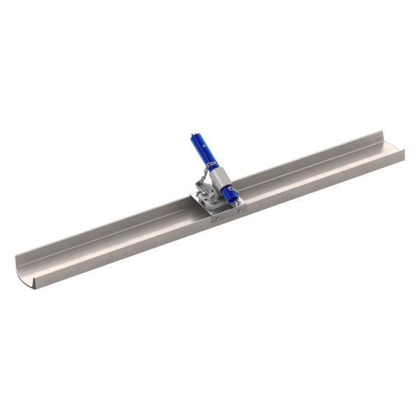Bon® - 72" x 6" Square End Magnesium Channel Float with Rite Height™ Adjustable Bracket