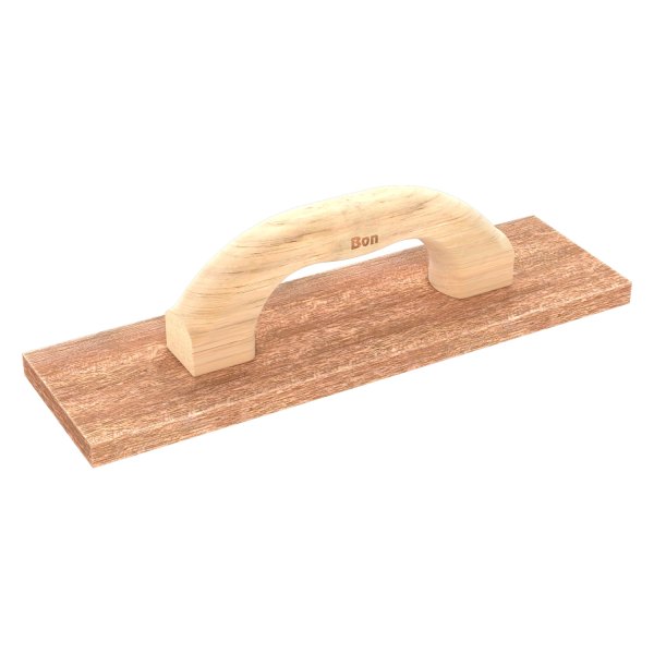 Bon® - 12" x 3-1/2" x 1/2" Square End Redwood Float with Wood Handle