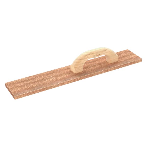Bon® - 20" x 3-1/2" x 1/2" Square End Redwood Float with Wood Handle