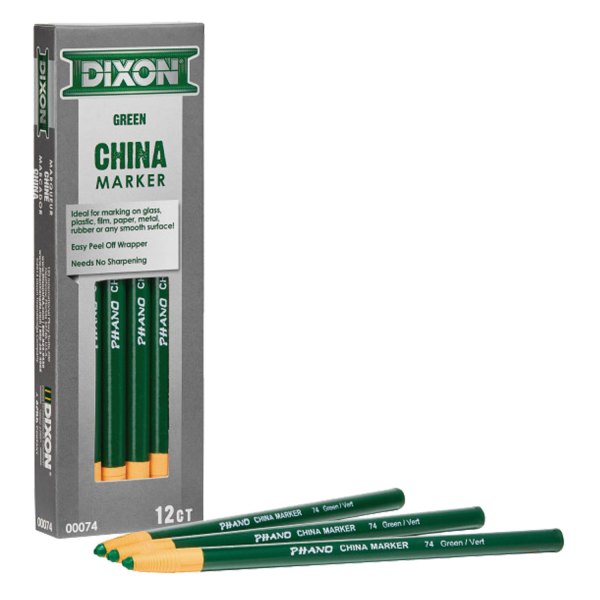 Bon® - Dixon™ 1/8" Green China Markers