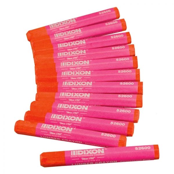 Bon® - Dixon™ 4-1/2" Fluorescent Pink Marking Crayons