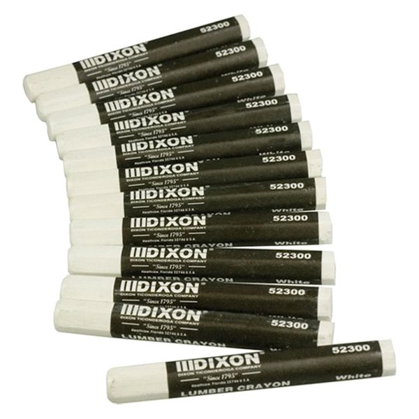 Bon® - Dixon™ 4-1/2" White Marking Crayons