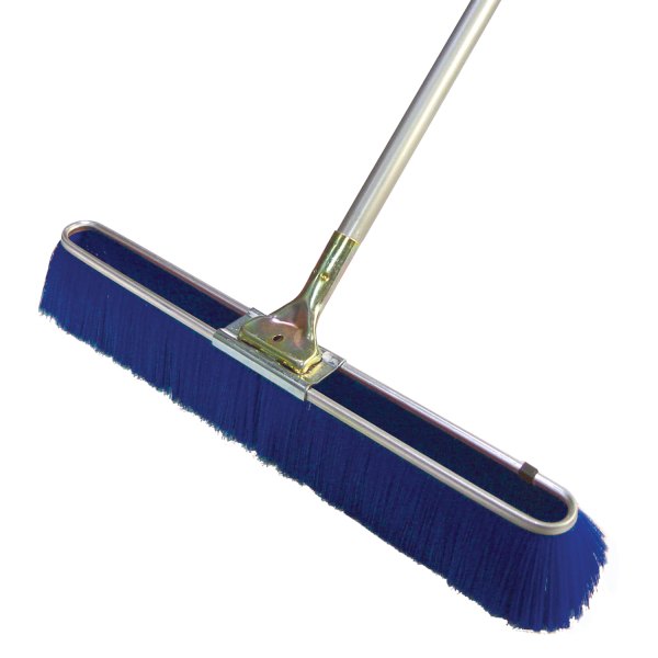 Bon® - 24" Blue Floor Broom with 5' Metal Handle