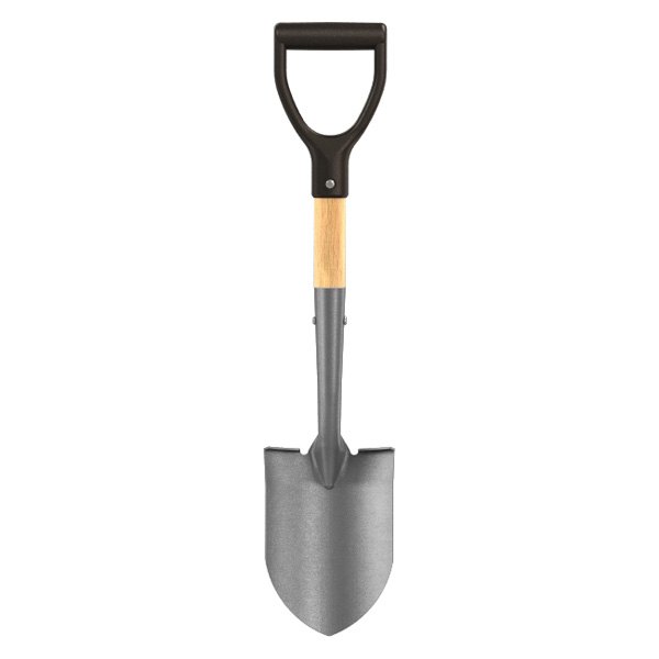 Bon® - Round Shovel with 19" D-Grip Wood Handle