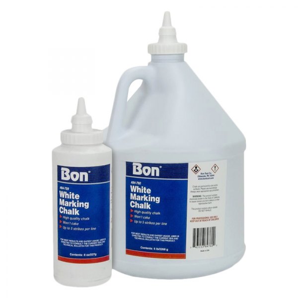 Bon® - 5 lb White Marking Chalk