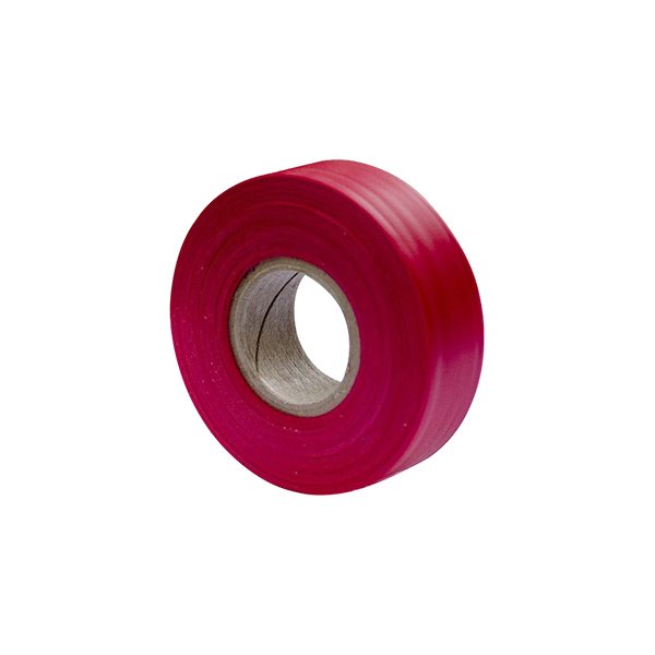 Bon® - 300' x 1.19" Red High Visibility Flagging Tapes (12 Rolls)