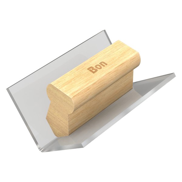 Bon® - 4" x 2" x 1/8" Wood Handle Plexiglass Inside Corner Trowel