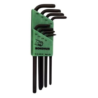 Bondhus® - ProGuard™ 8-Piece T9 to T40 Long Arm Torx Key Set