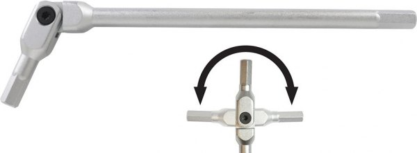 Bondhus® - Imperial Set 5 Chrome Hex-Pro Wrench