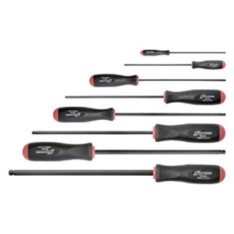 Bondhus® - Pro Guard™ 8-piece 2 to 10 mm Hex Ball End Hex Screwdriver Set