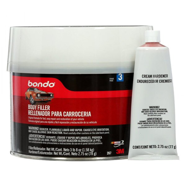 Bondo Lightweight 28-oz Color-changing, Heavy Duty Interior/Exterior Gray Body  Filler in the Patching & Spackling Compound department at
