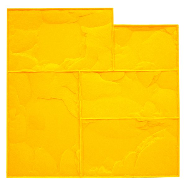 BonWay® - 24" x 24" Yellow Ashlar Floppy Mat