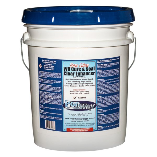 BonWay® - Boss Gloss™ 5 gal Water Based Cure and Seal