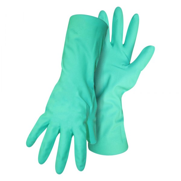 Boss Gloves® - Home N' Yard™ Medium Green Nitrile Chemical Resistant Gloves