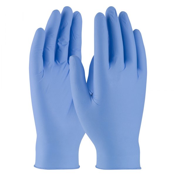 Boss Gloves® - Ambi-dex™ Octane™ Large Blue Powder-Free Nitrile Disposable Gloves
