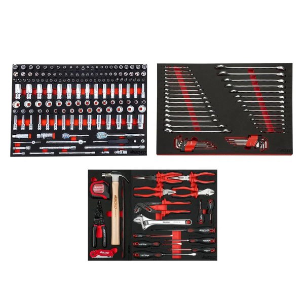 BoxoUSA® - 217-Piece Metric And SAE Tool Set